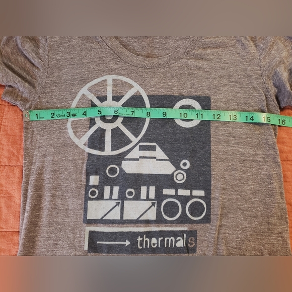 Vintage Indie Band Tee The Thermals Size Womens M - Picture 5 of 6